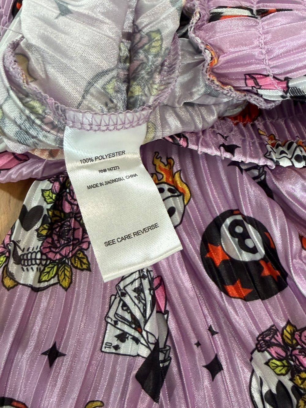 WKND Chasers Make My Own Luck Plisse Set Size Large - Picture 9 of 9